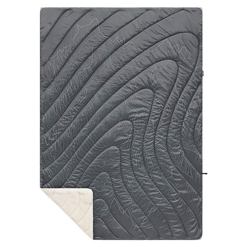 RUMPL PRINTED SHERPA PUFFY BLANKET